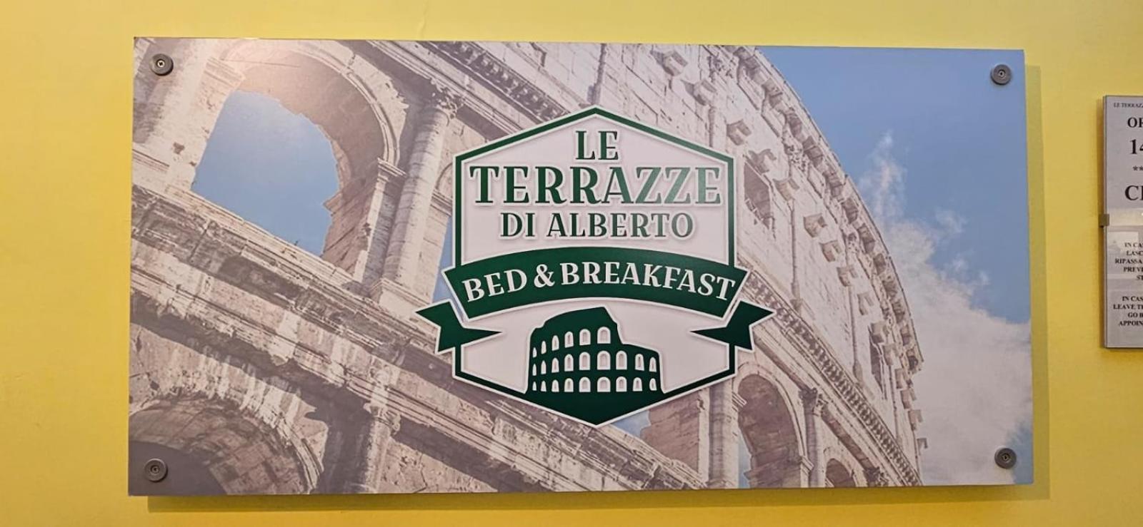 Le Terrazze Di Alberto Rzym Zewnętrze zdjęcie